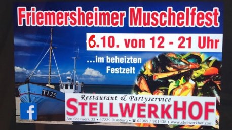 Eventbild von 3.Friemersheimer Muschel & Backfischfest 06.10.19