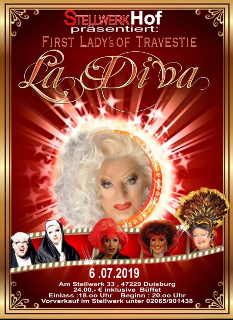 Eventbild von Travestie La Diva - die Verwandlungsshow & Aftershowparty